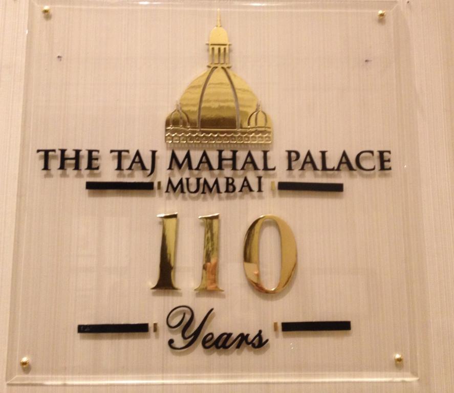 The Taj Mahal Tower, Mumbai Hotel Buitenkant foto 110 Years Logo