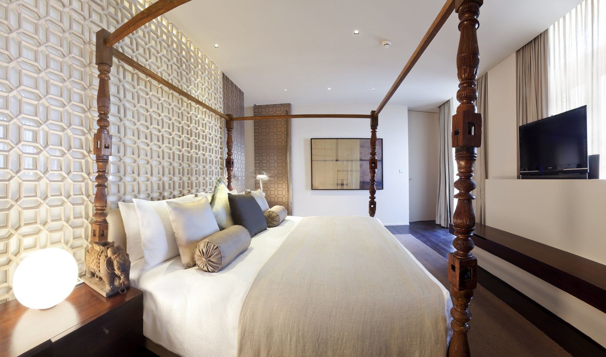 The Taj Mahal Tower, Mumbai Hotel Buitenkant foto A bedroom at The Imperial
