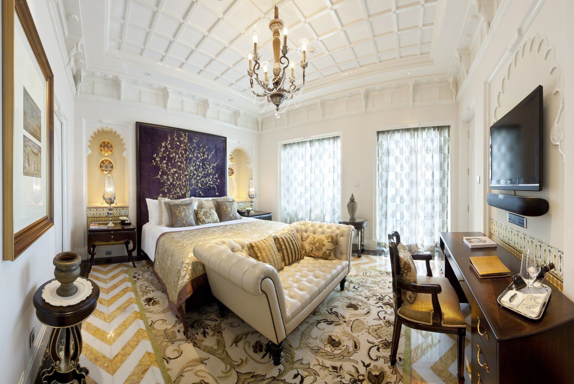 The Taj Mahal Tower, Mumbai Hotel Kamer foto A suite at the Taj Mahal Palace