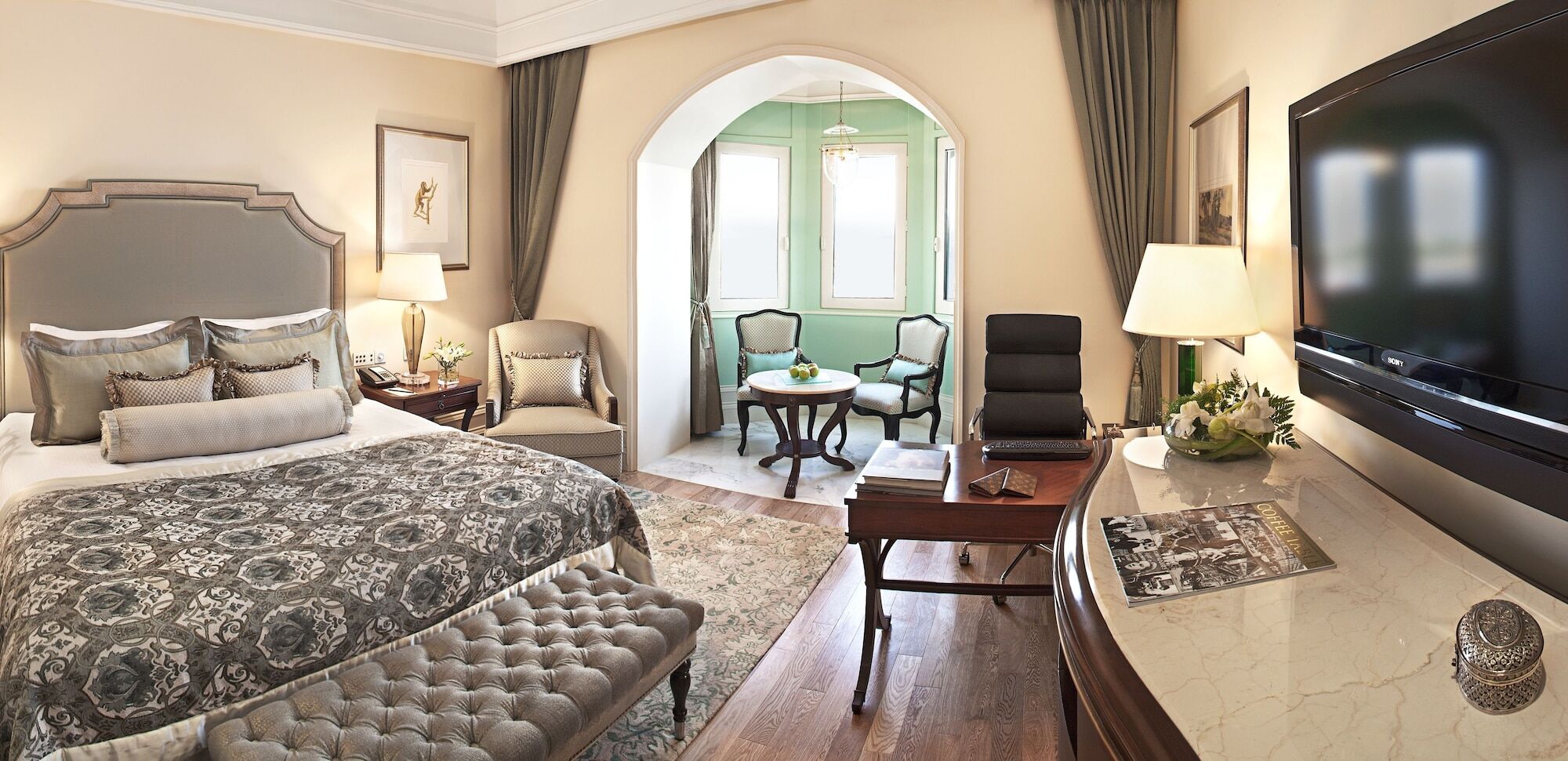The Taj Mahal Tower, Mumbai Hotel Buitenkant foto A room at the Mandarin Oriental, Jerusalem